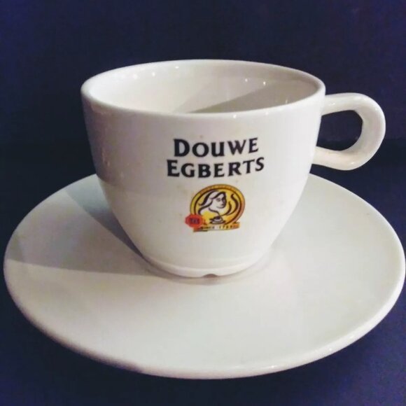 Douwe Egberts Cup and Saucer Set Tea Cup Set - Picture 5 of 5